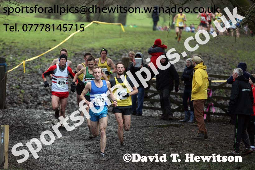 Senior mens Northern Cross Country Champs., Witton Park, Blackburn. Photo: David T. Hewitson/Sports for All Pics